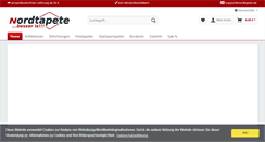 Desktop Screenshot of nordtapete.de